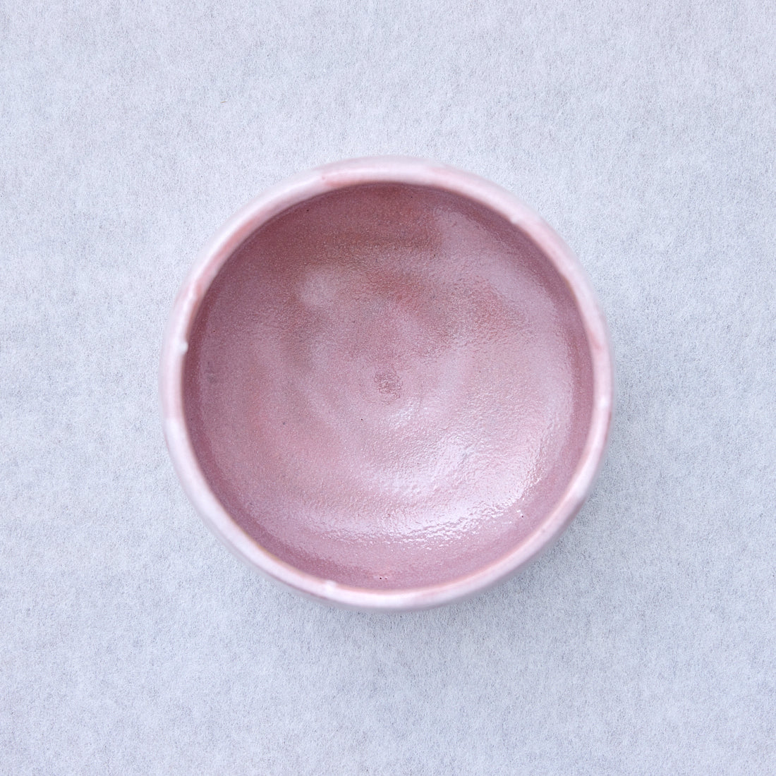 抹茶京 抹茶碗 美濃焼 ピンク粉引き