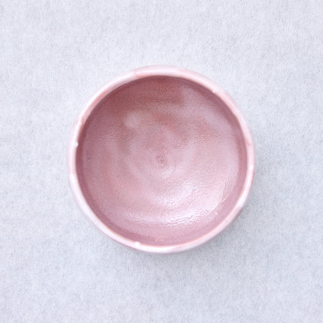抹茶京 抹茶碗 美濃焼 ピンク粉引き