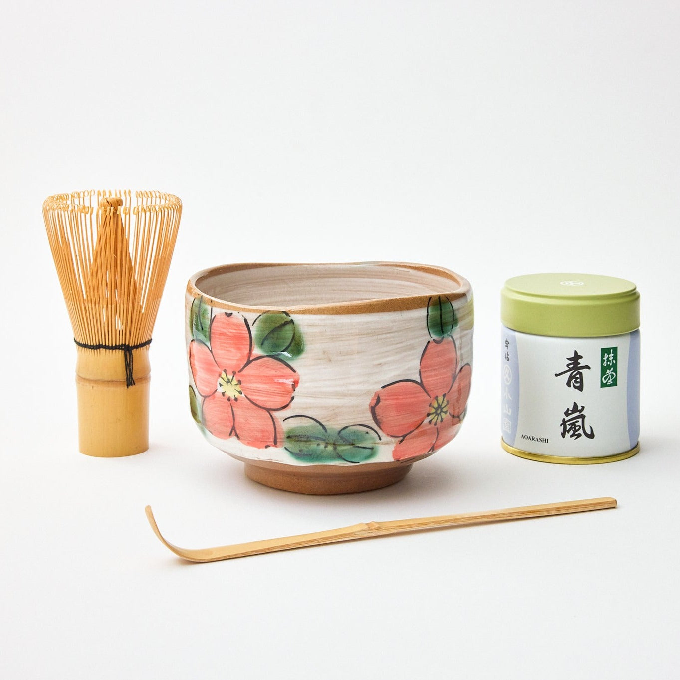 抹茶京 抹茶スターターセット(美濃焼 桜花)
