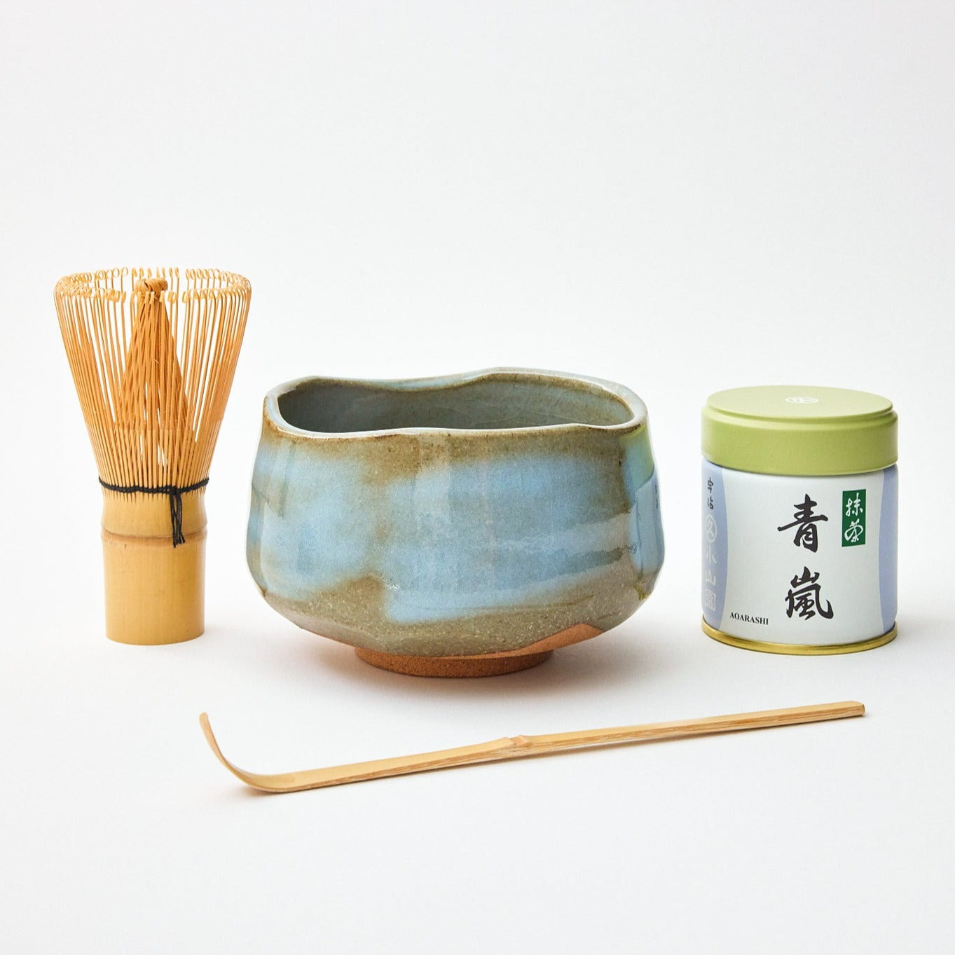 抹茶京 抹茶スターターセット(美濃焼 益子風)