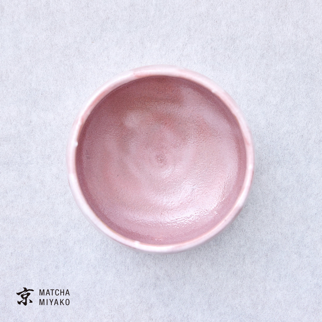 抹茶碗 美濃焼 ピンク粉引き