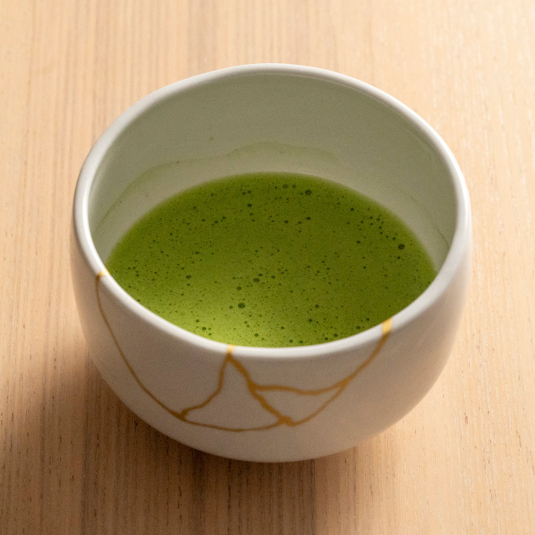 抹茶スターターセット(白天目 金継風)