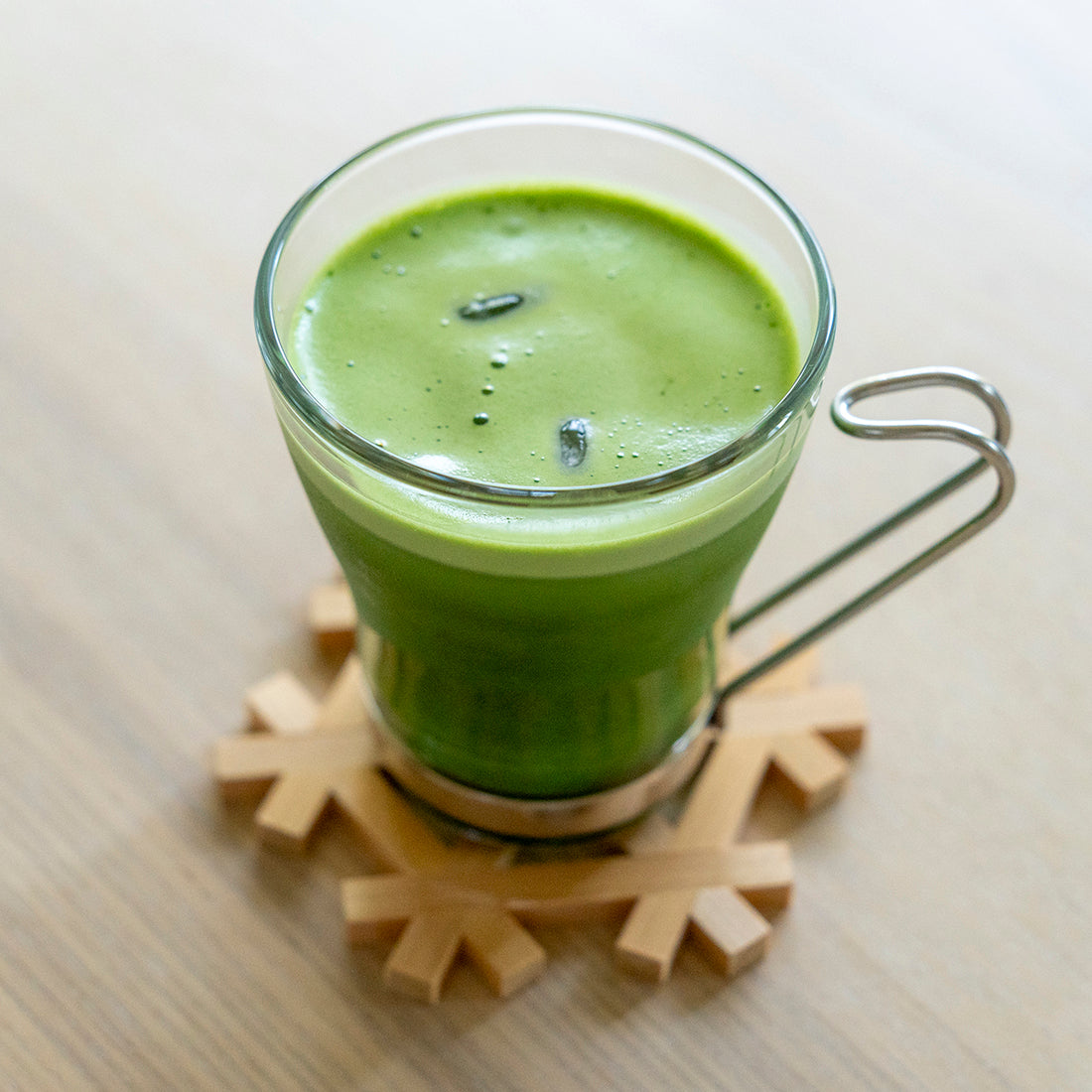 抹茶京 丸久小山園 抹茶クリームティー アイス画像