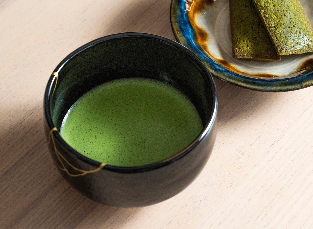 金継ぎの精神と、抹茶
