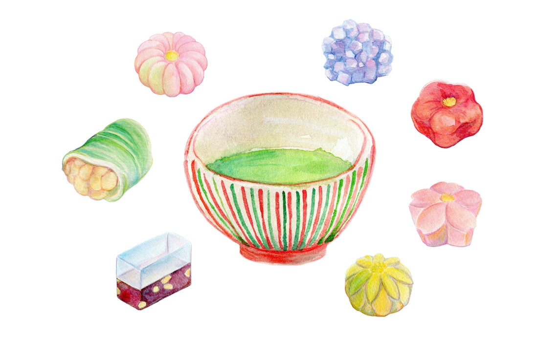 抹茶と和菓子の関係