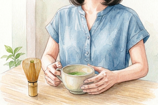 お気に入りのマグカップで。作法にとらわれない、あなたらしい「抹茶時間」