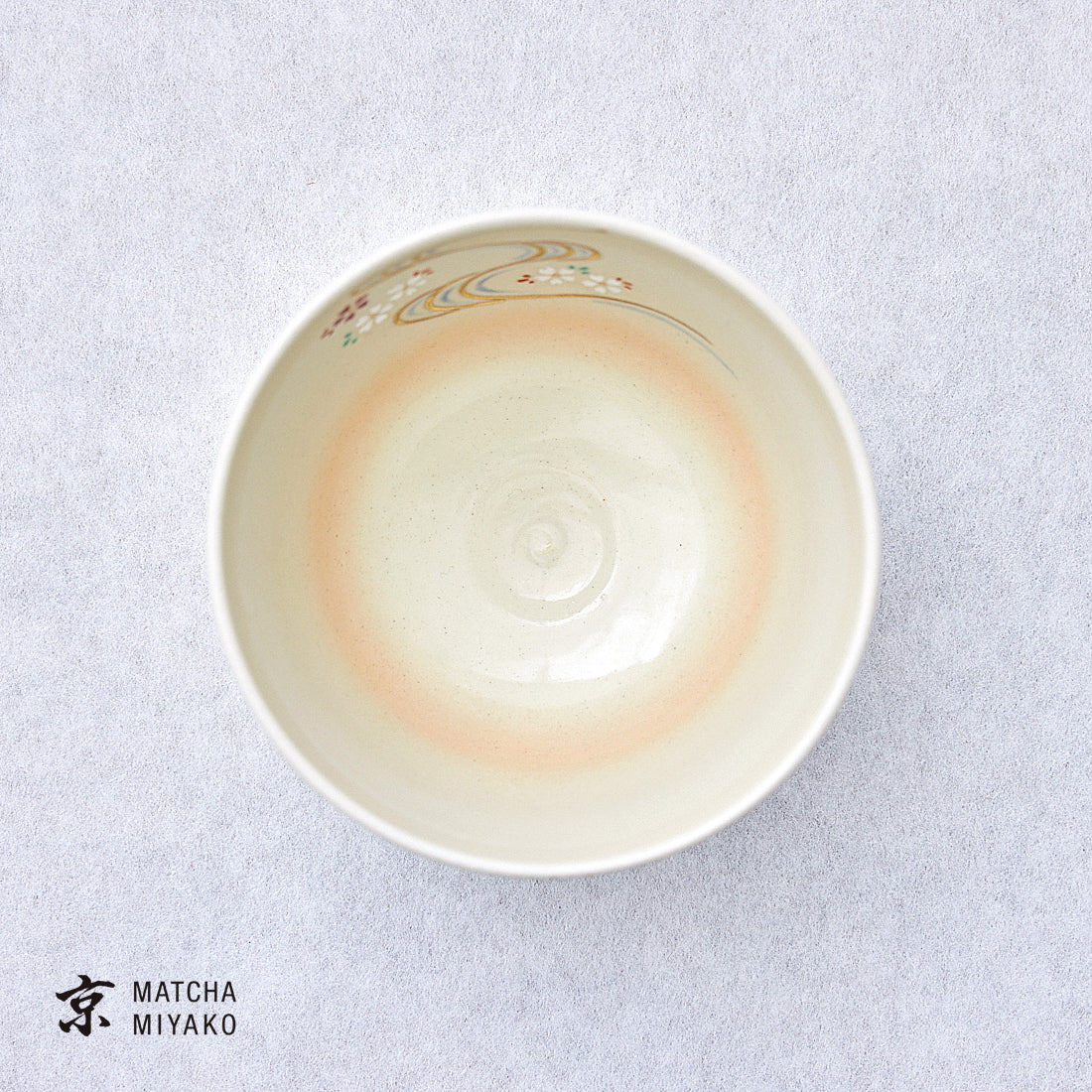 抹茶碗 京焼・清水焼 四季 – 抹茶 京