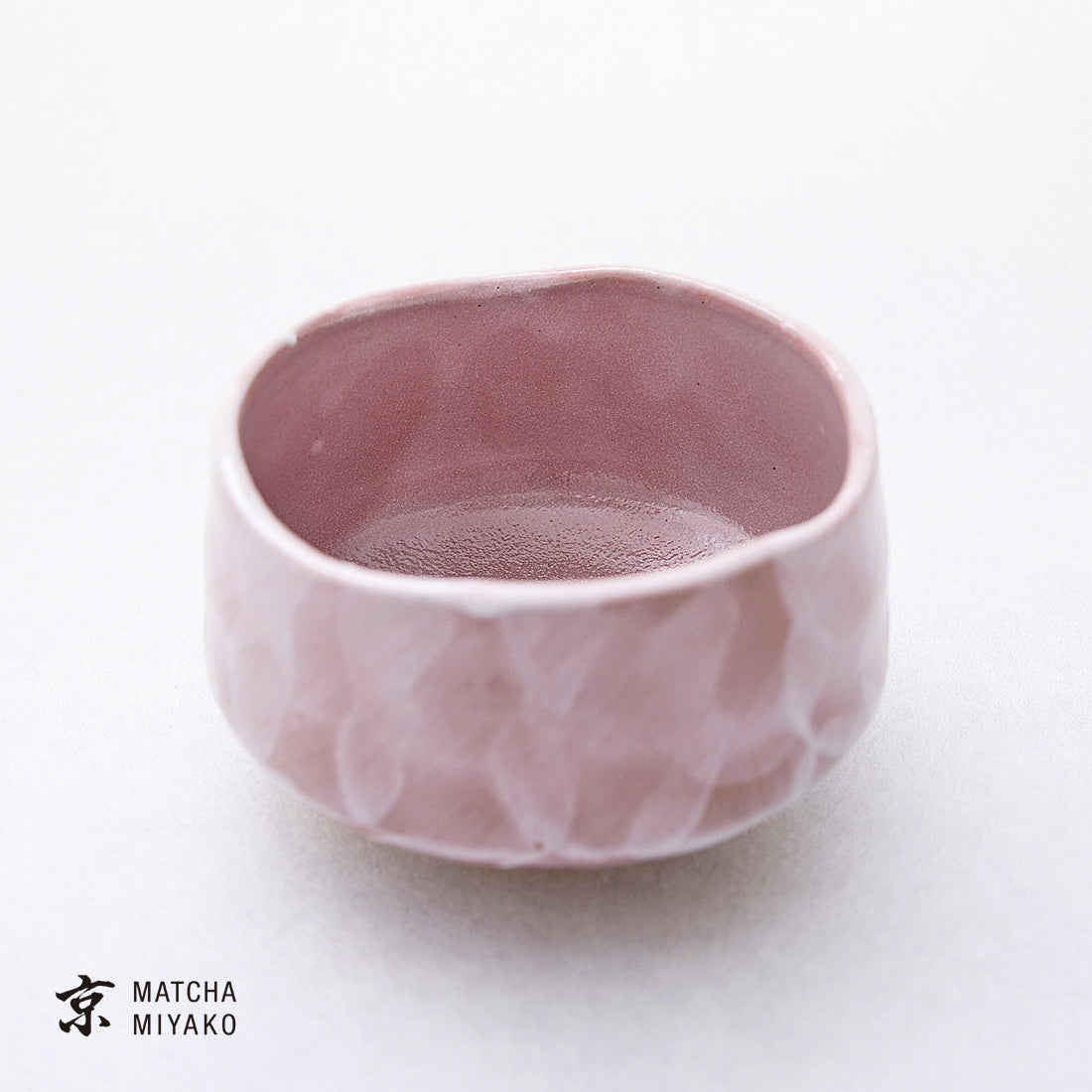 抹茶碗 美濃焼 ピンク粉引き – 抹茶 京