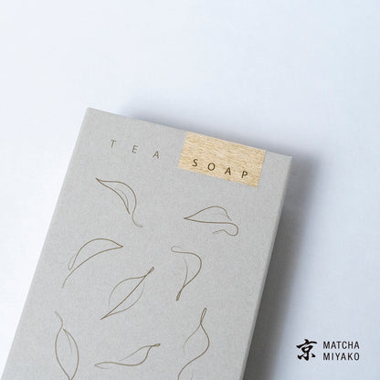 TEA SOAP（抹茶・煎茶・ほうじ茶 各1個入）