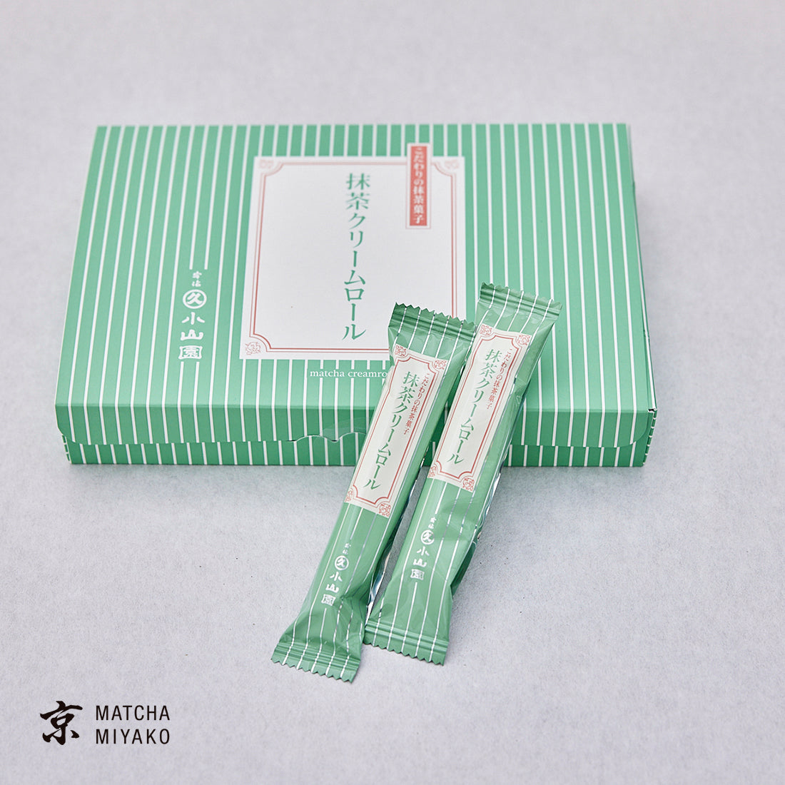 抹茶クリームロール